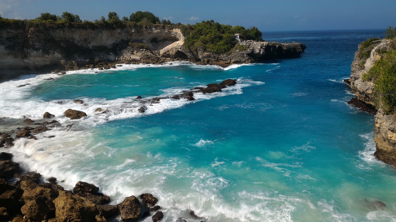 Image - bali blue lagoon lenbongan ocean