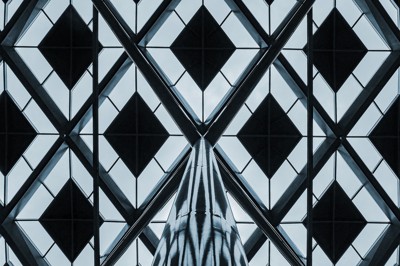 Image - metal chrome abstract structure