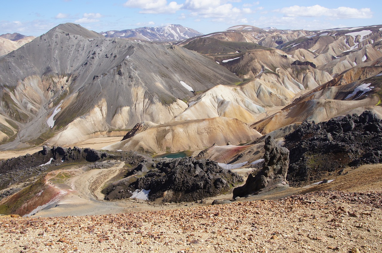 Image - iceland landmannalaugar mountain