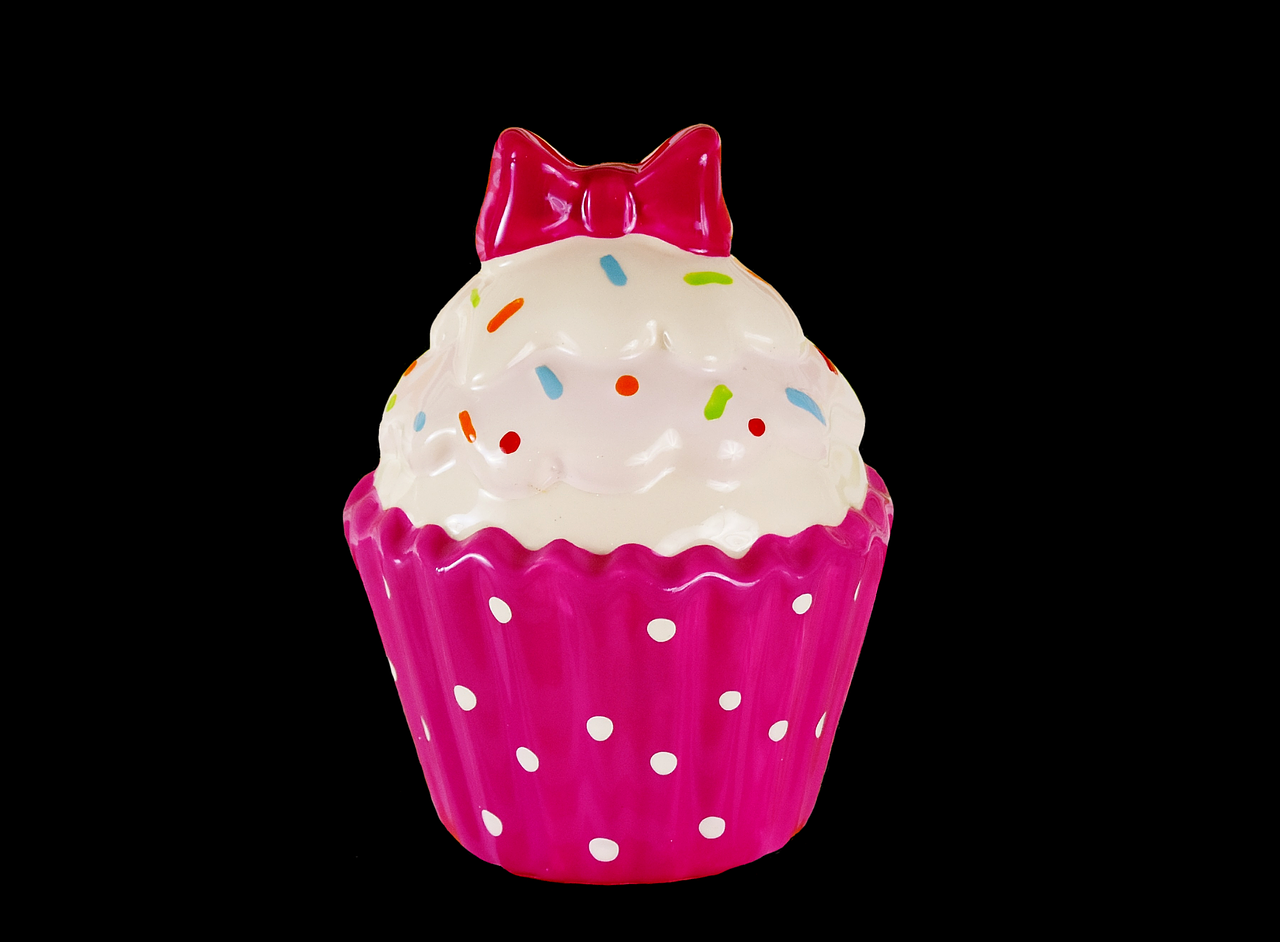 Image - cupcake ceramic colorful funny