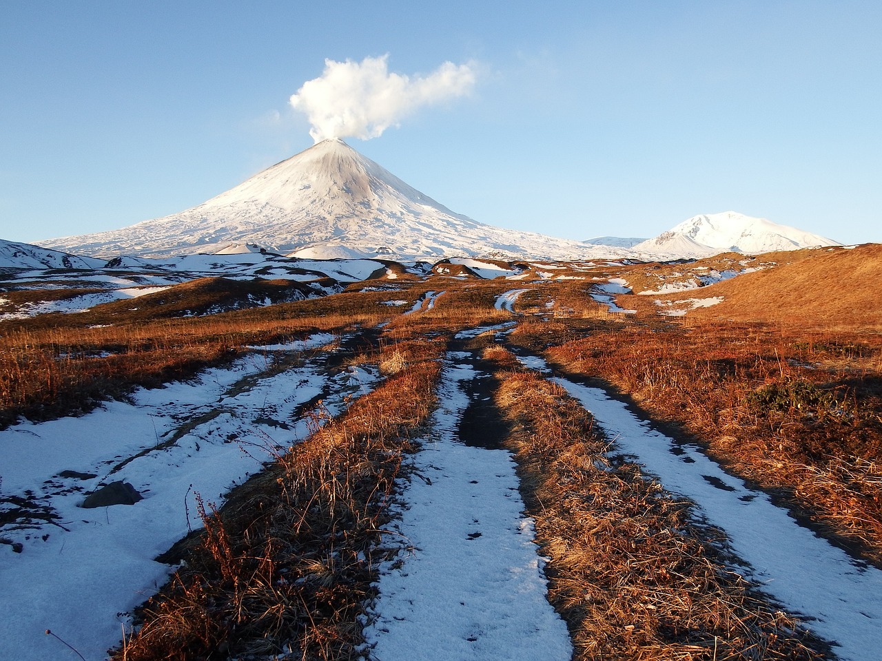 Image - volcano klyuchevskaya sopka