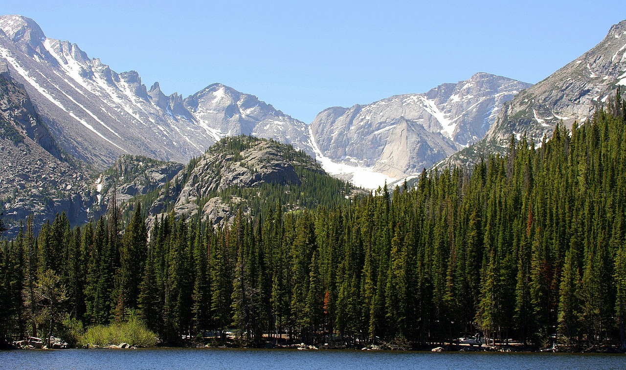 Image - rocky mountains usa water