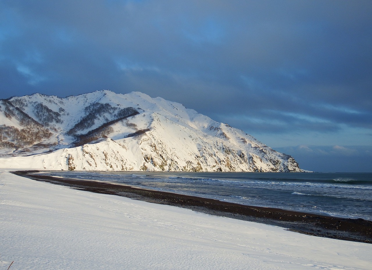 Image - ocean beach coast cape mountains