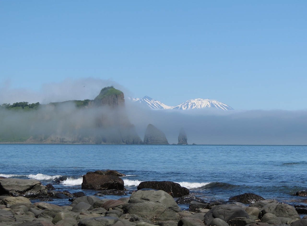 Image - ocean beach coast cape mountains