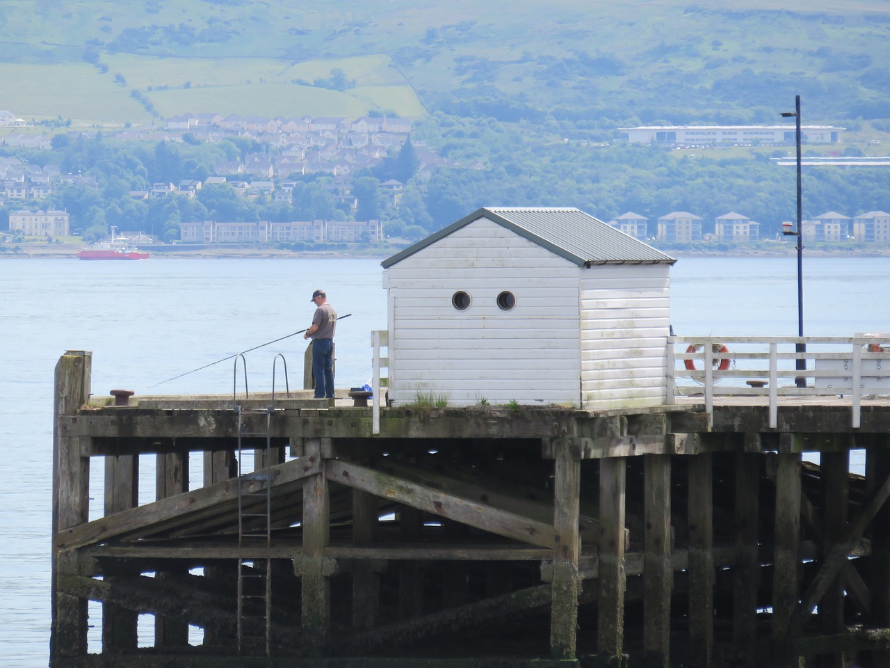 Image - jetty landing water pier scenic