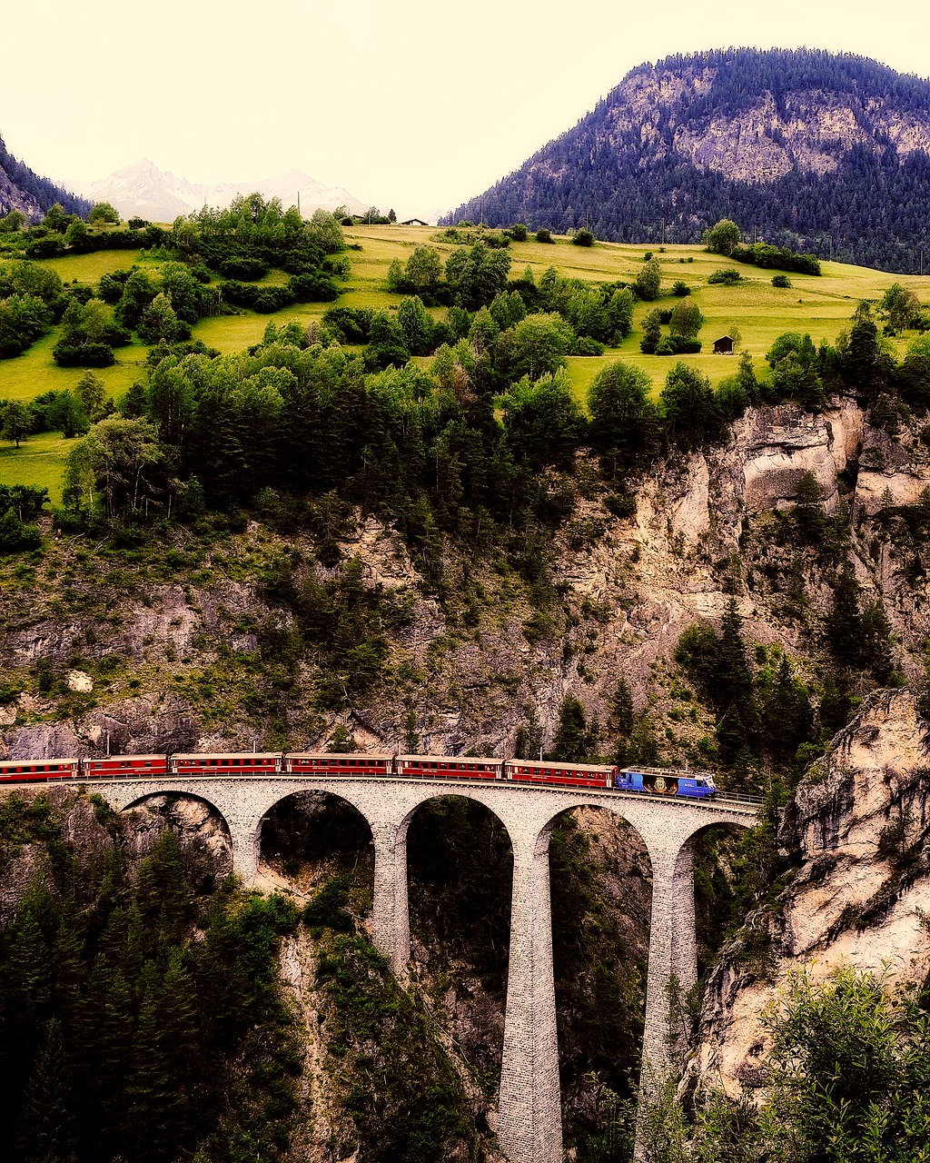 Image - switzerland landscape mountains