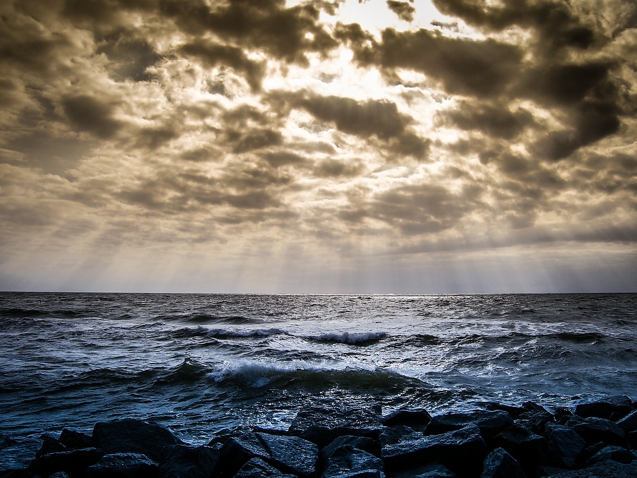 Image - sky clouds landscapes blue nature