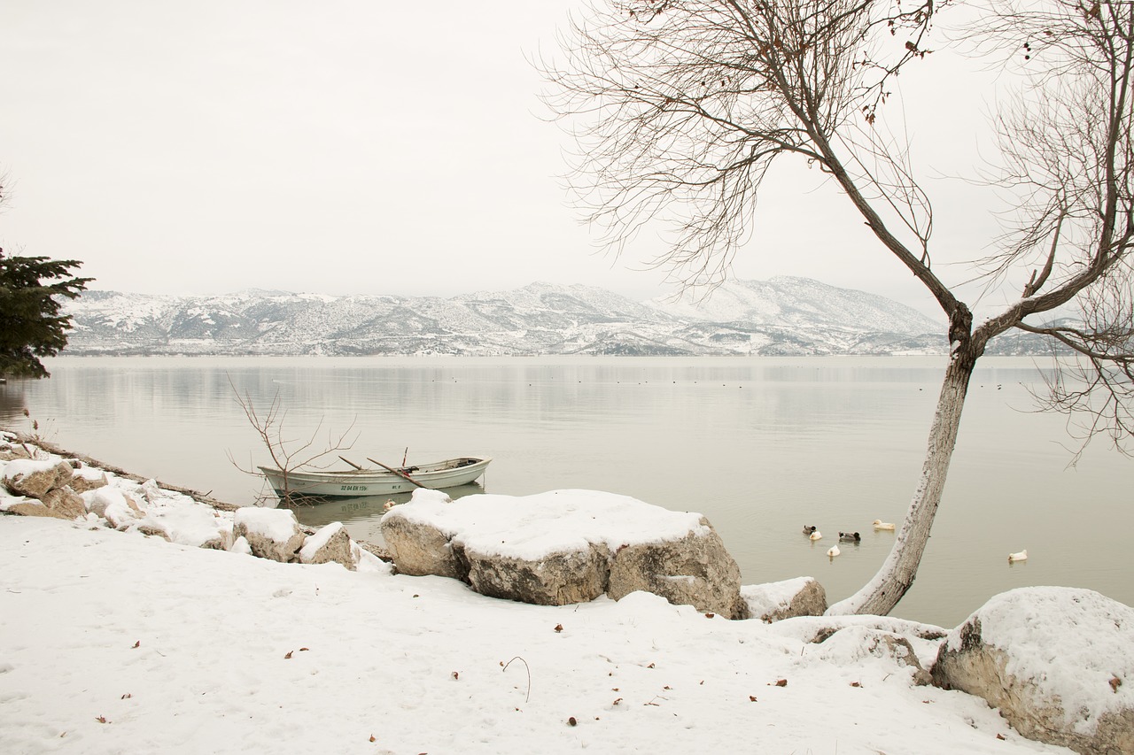 Image - snow landscape nature lake