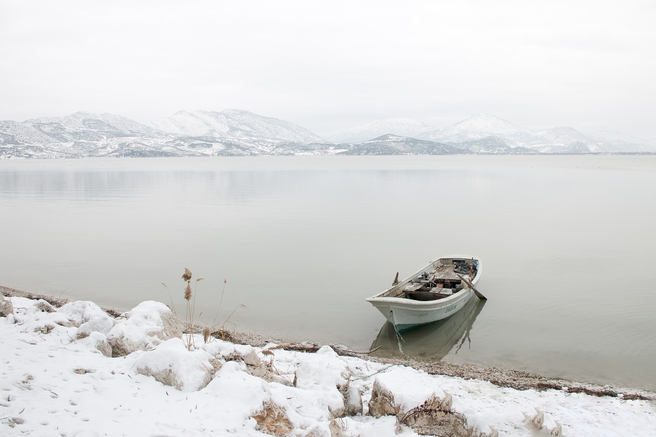 Image - snow landscape nature lake
