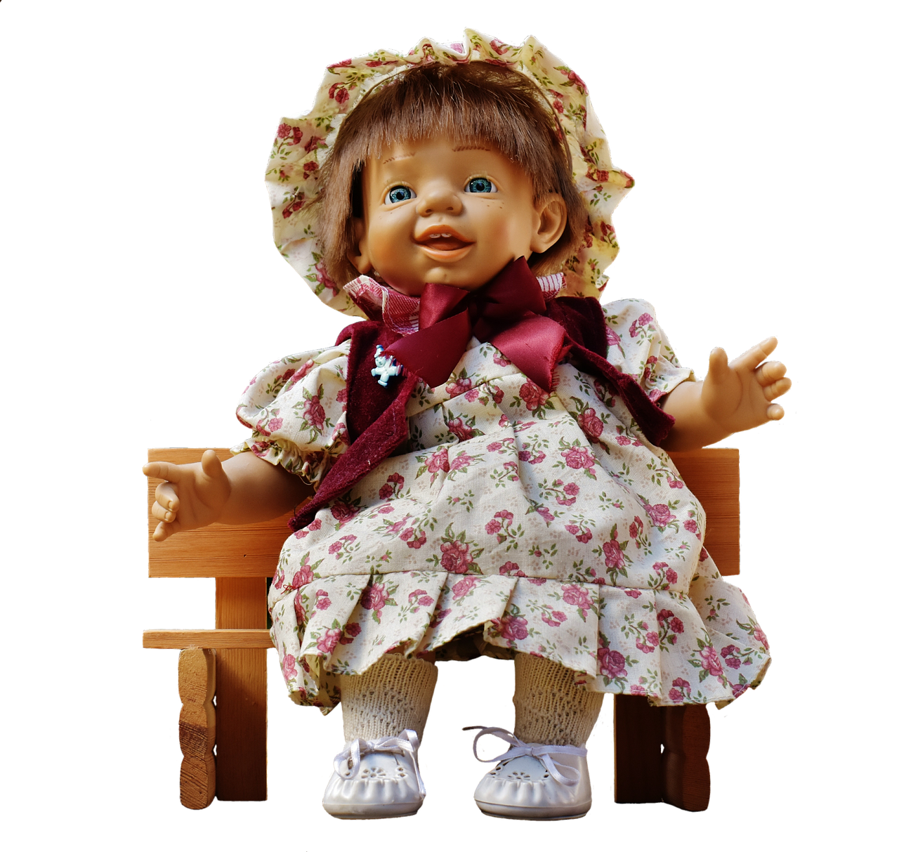 Image - doll girl cry sweet toys children