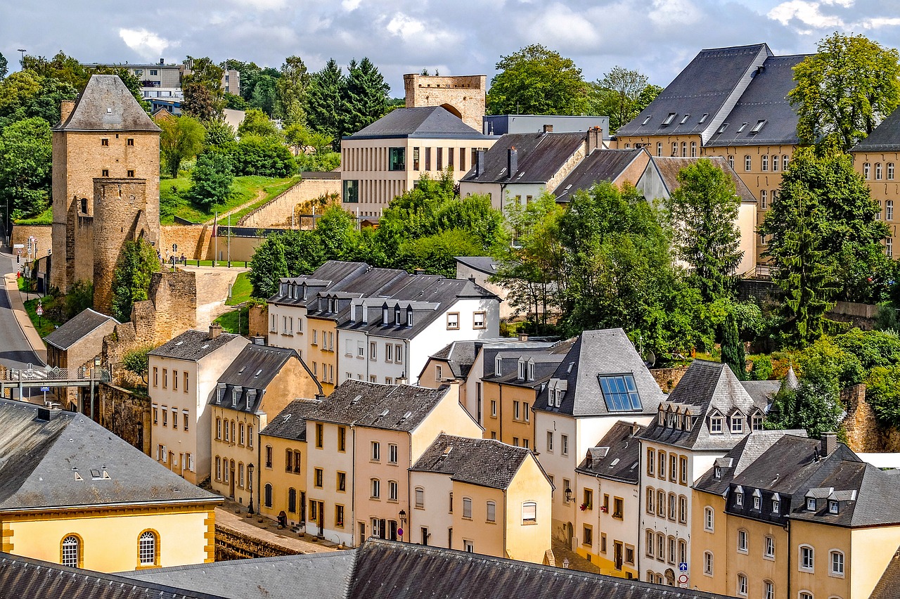 Image - luxembourg city landscape cityscape