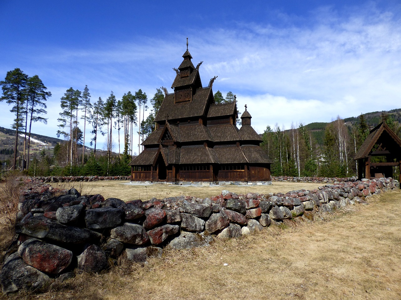 Image - church wooden viking religion wood