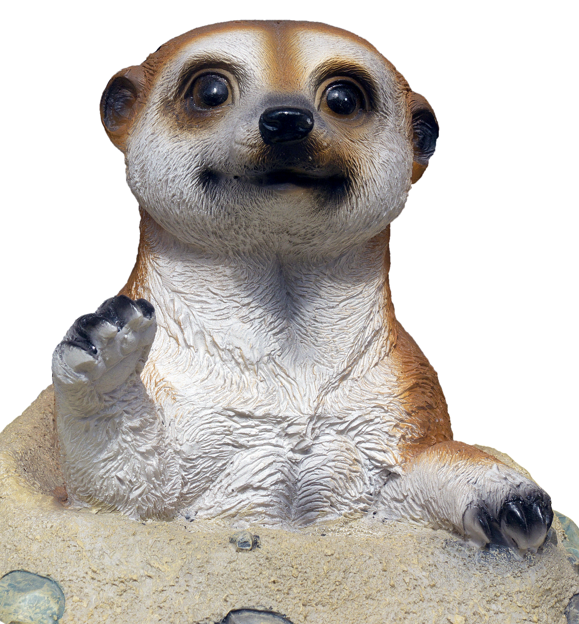 Image - meerkat ceramic figure deco