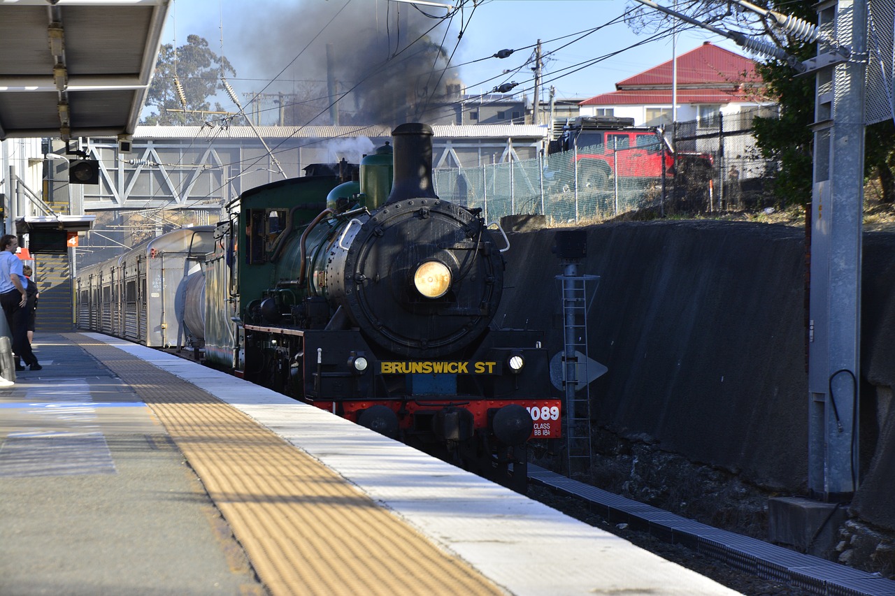 Image - australia brisbane steam train