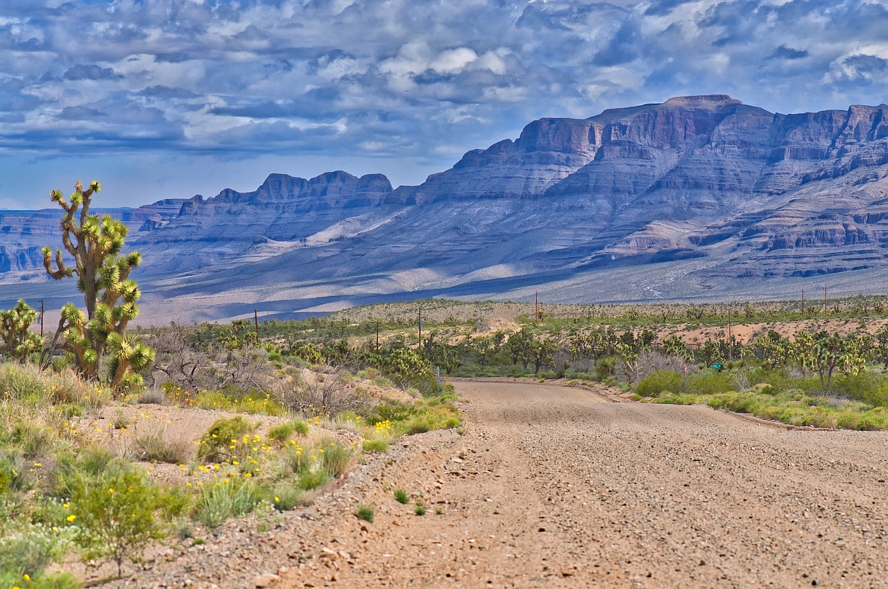 Image - mountains arizona clouds desert