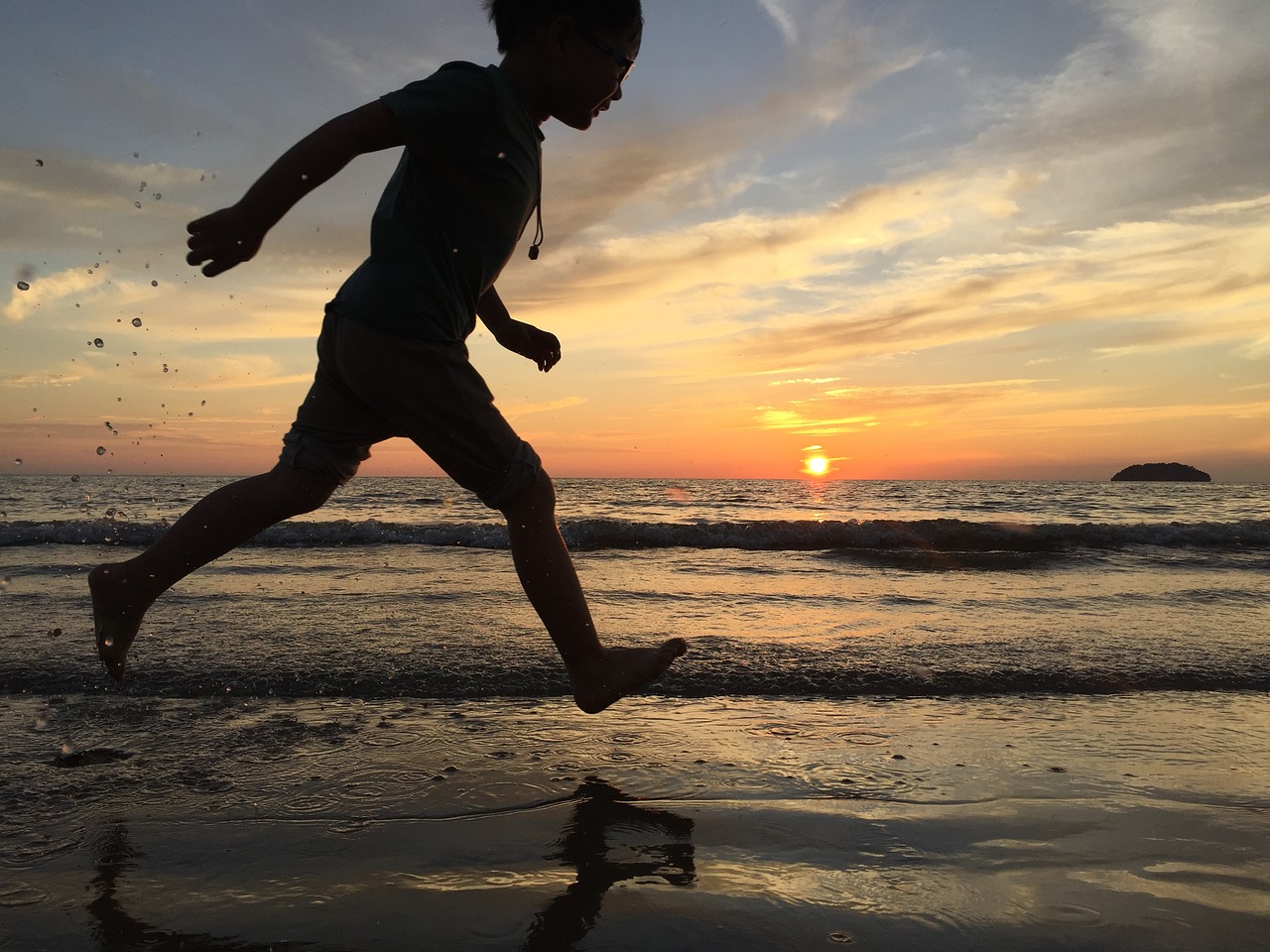 Image - sunset run youth