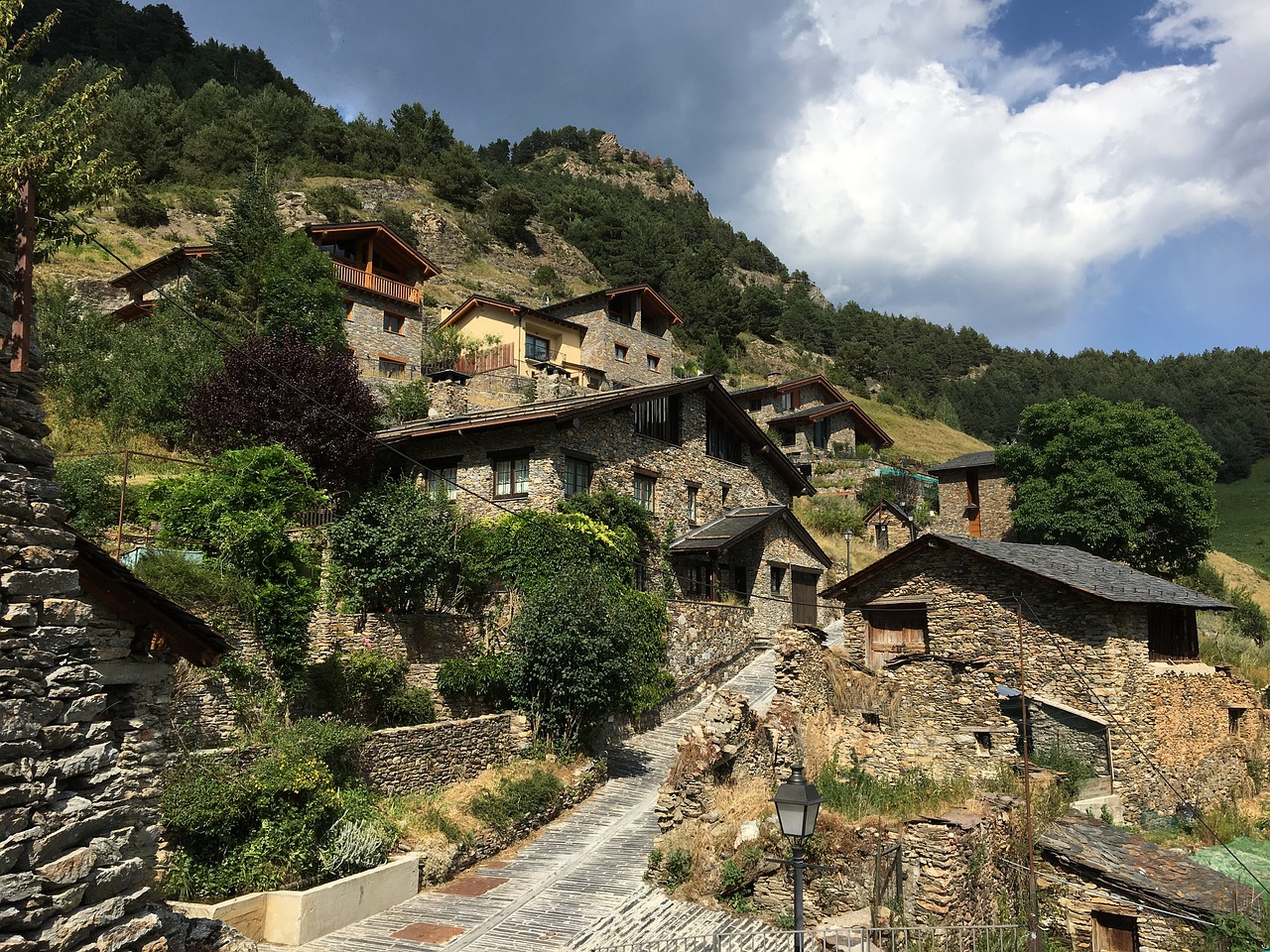 Image - people andorra stone