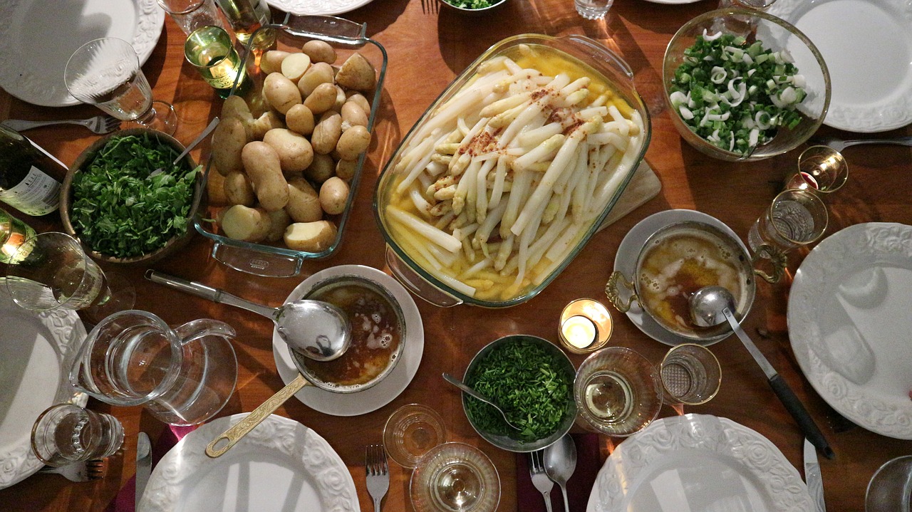 Image - asparagus table potato