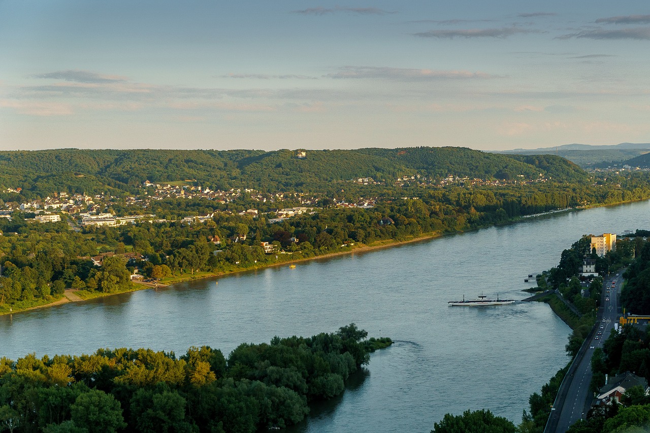 Image - rhine bad honnef germany