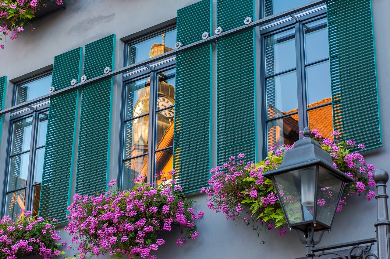 Image - window mirroring facade reflection