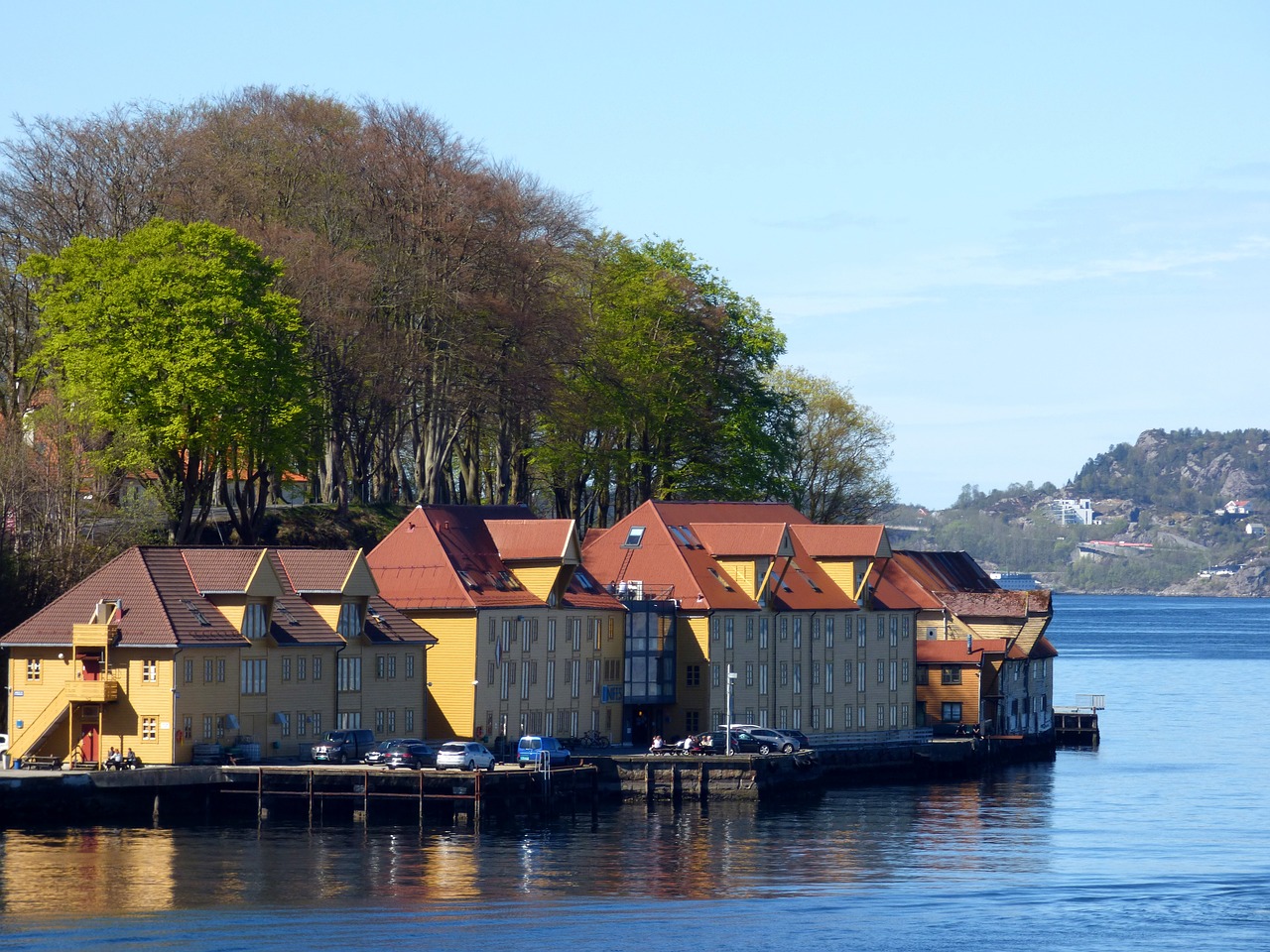 Image - dock wharf building fiord marine