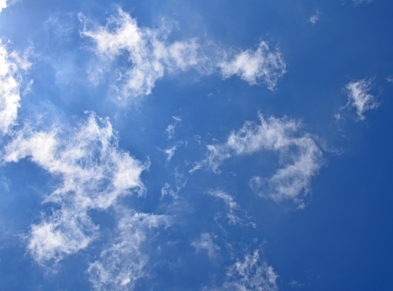 Image - wispy clouds cloudscape skyscape
