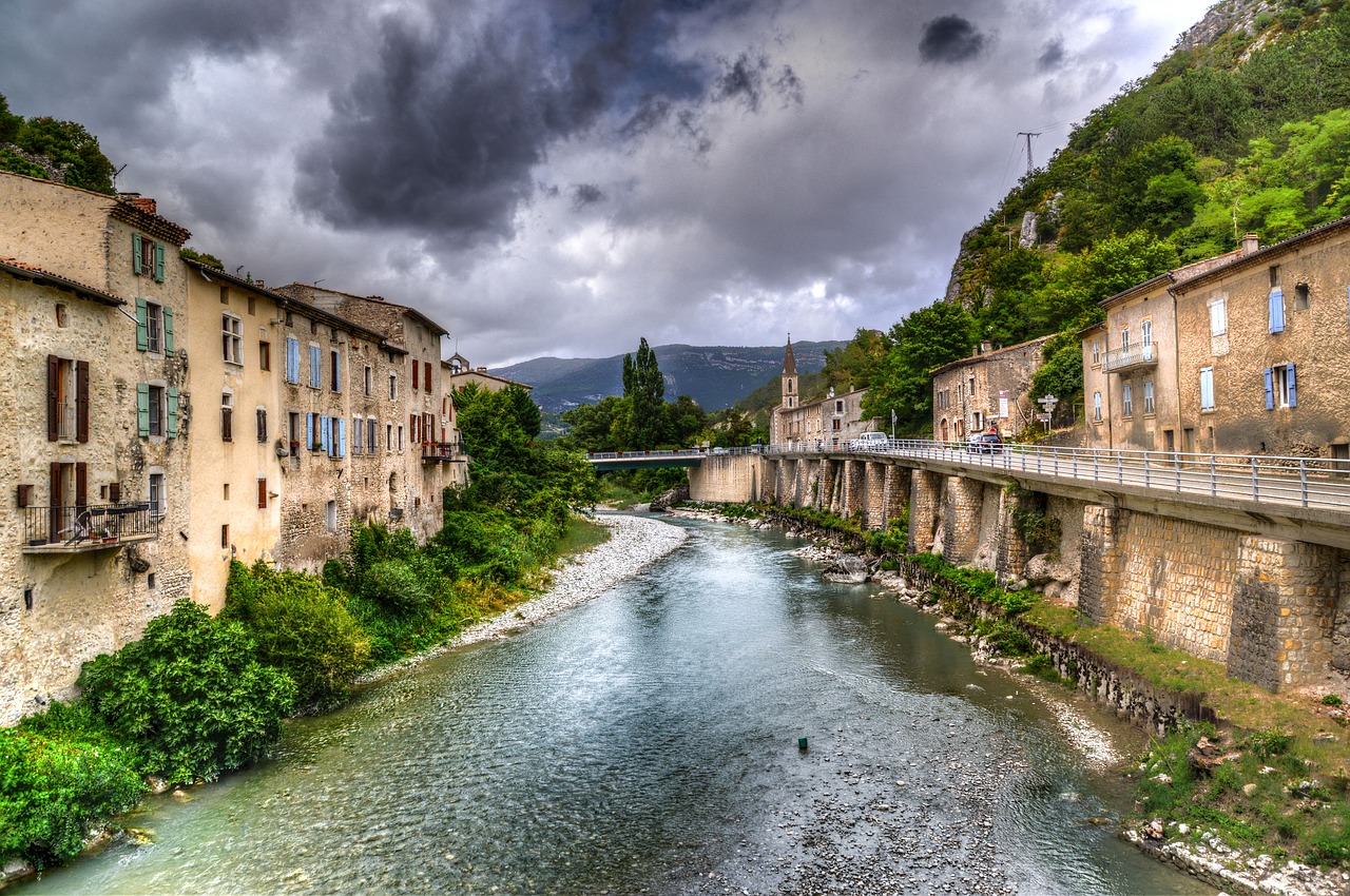 Image - french town hdr france travel