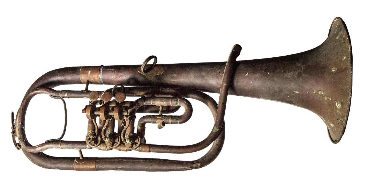 Image - trumpet old brass started