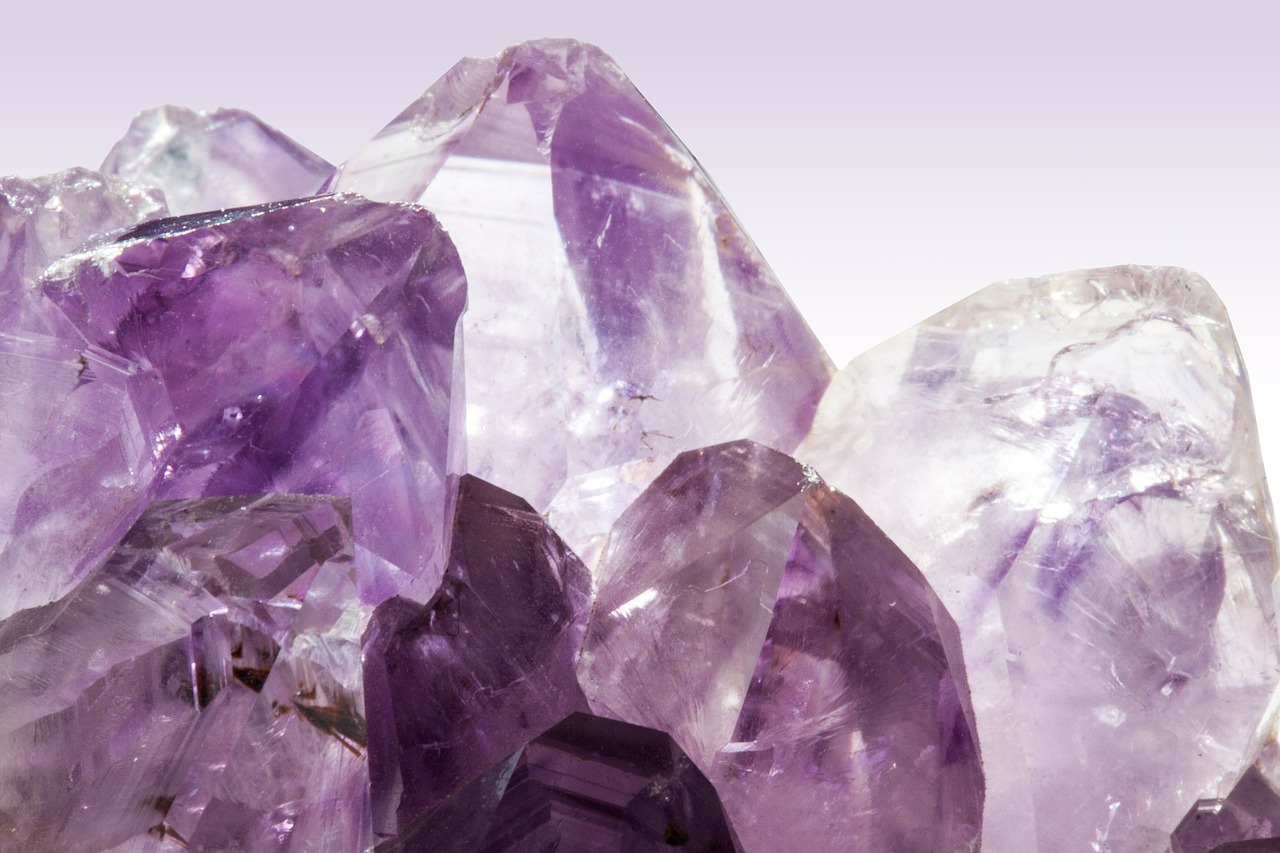 Image - amethyst violet purple quartz