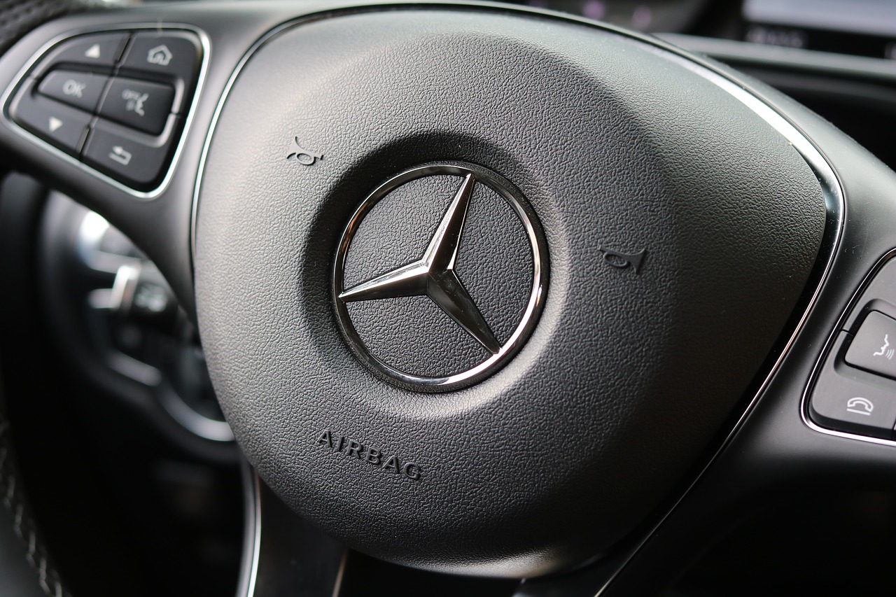 Image - steering wheel mercedes benz chrome