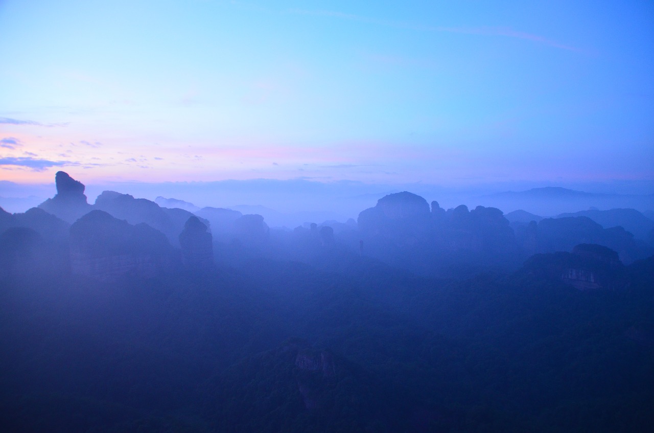 Image - danxia mountain sunrise views