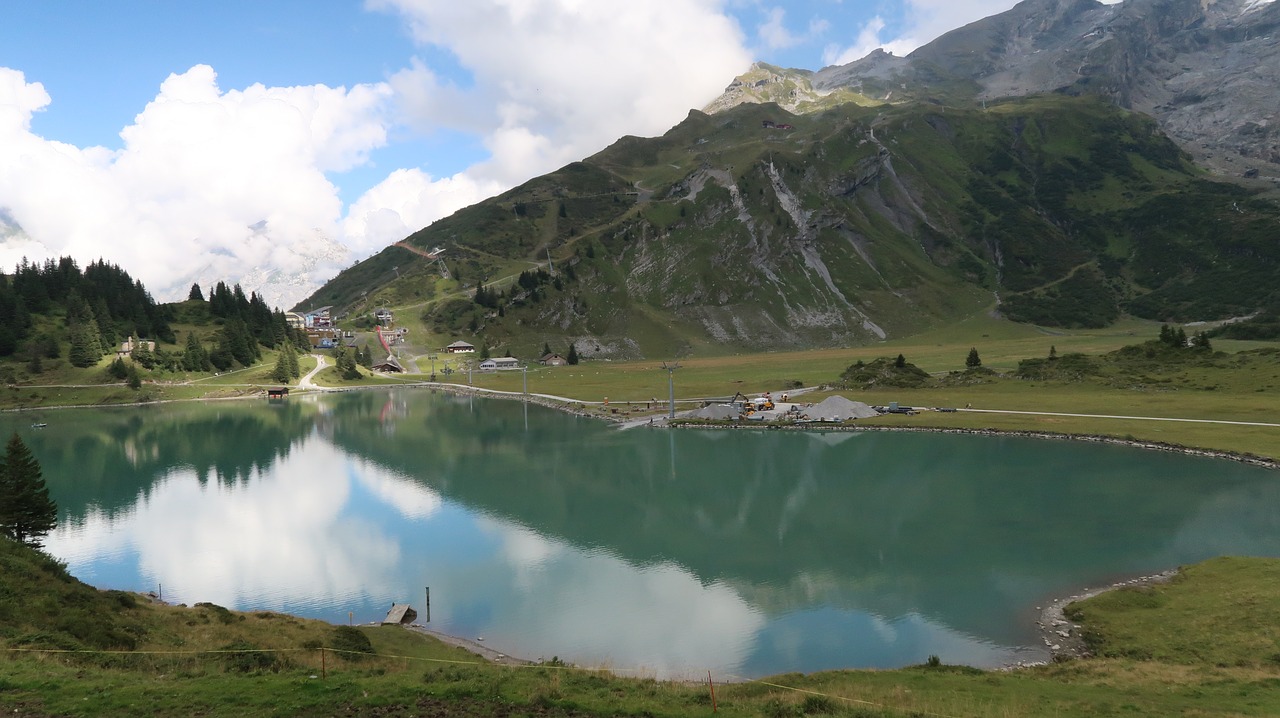 Image - swiss titlis alps trubsee