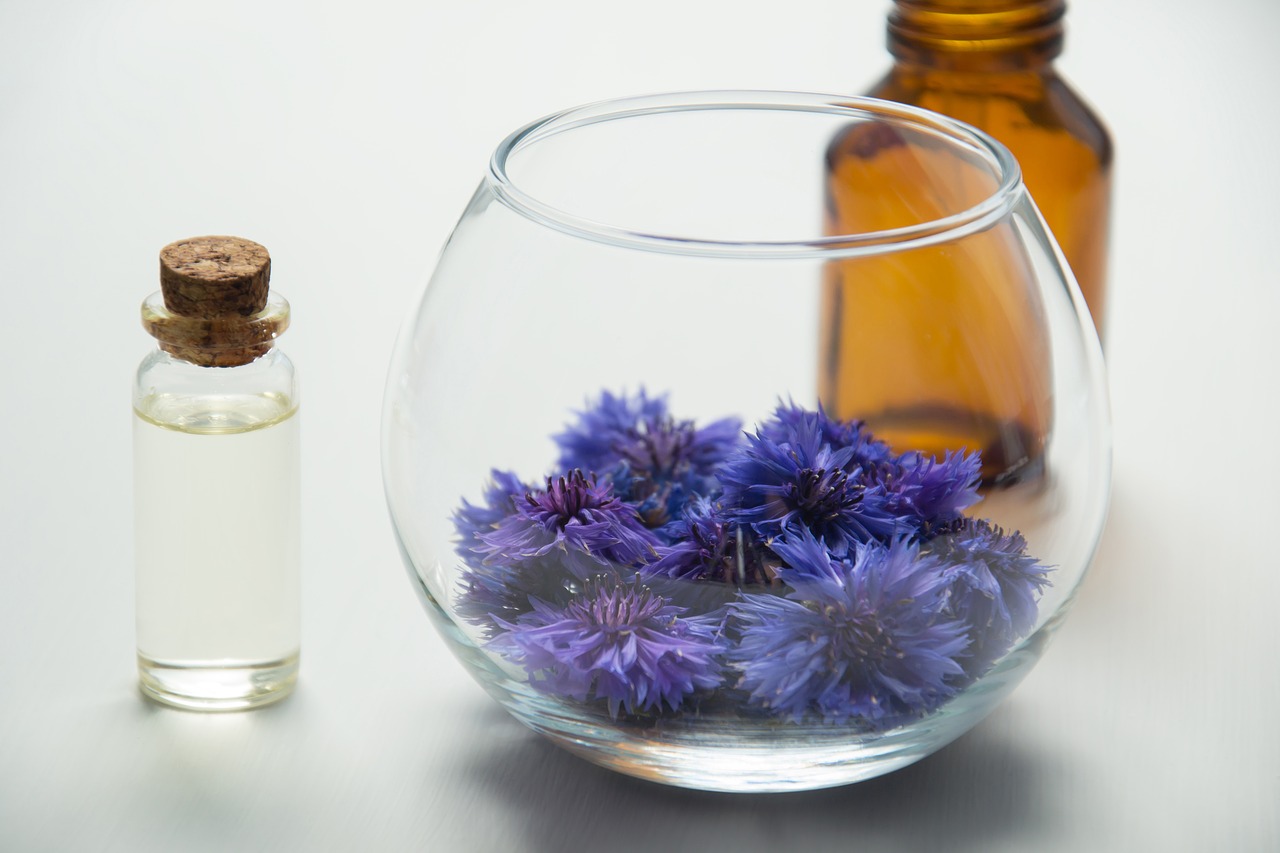 Image - cosmetology oil cosmetic centaurea