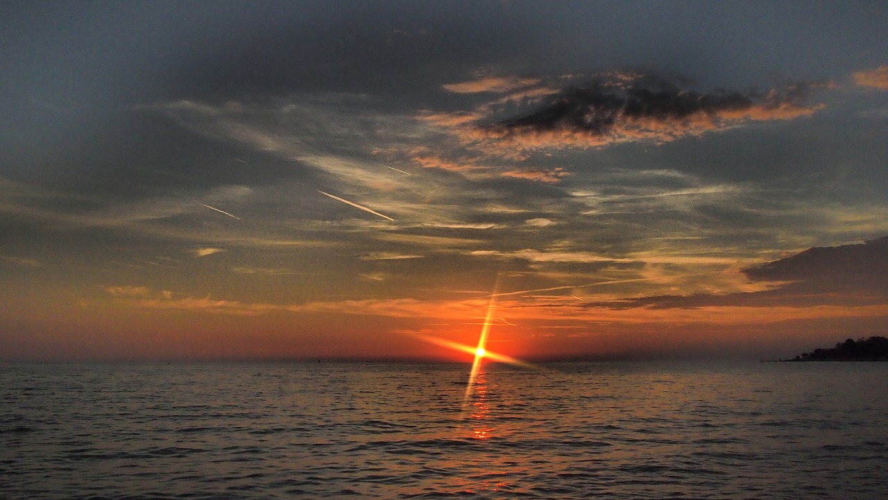 Image - istria croatia summer sunset sea