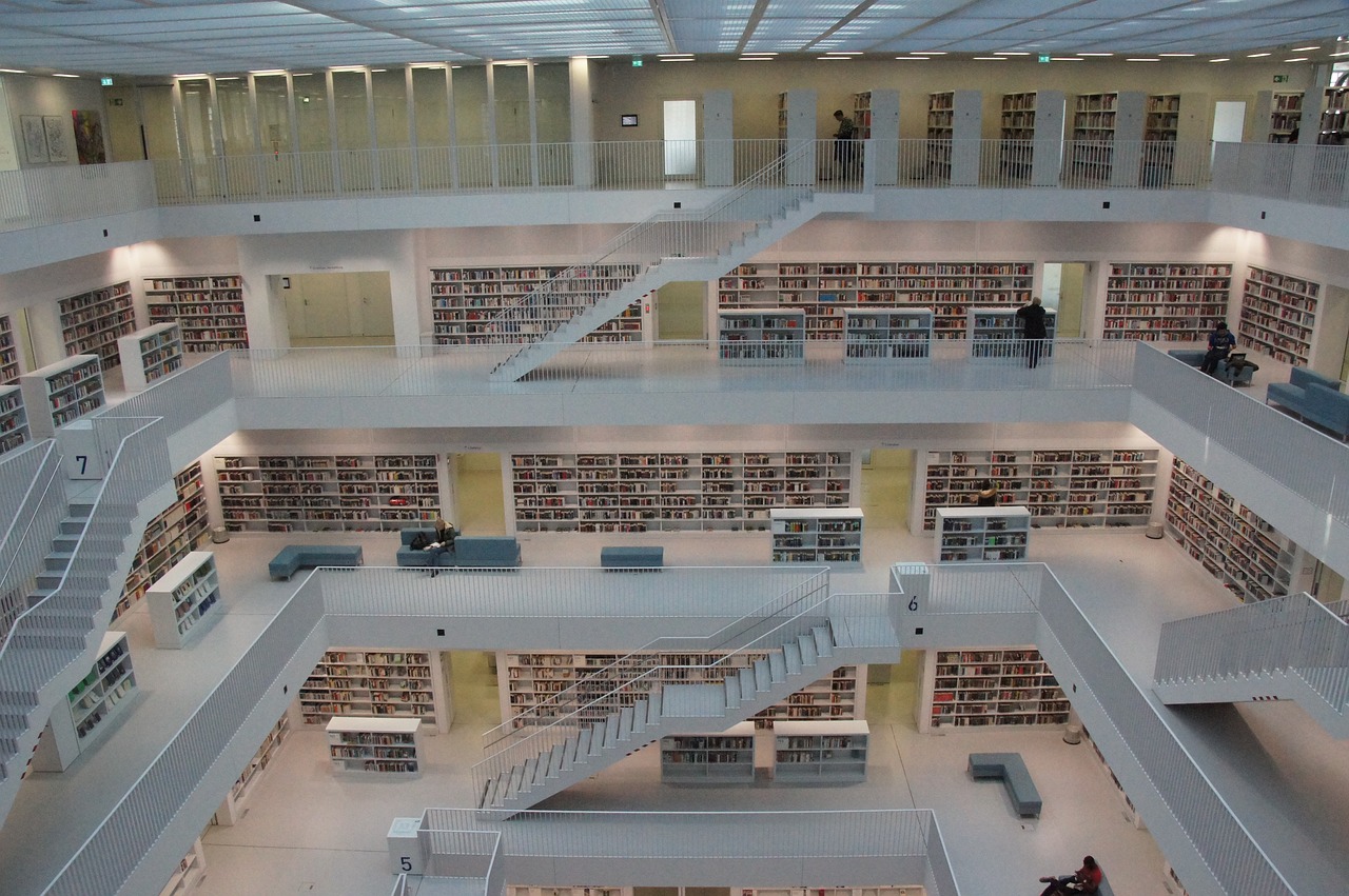 Image - stuttgart library books