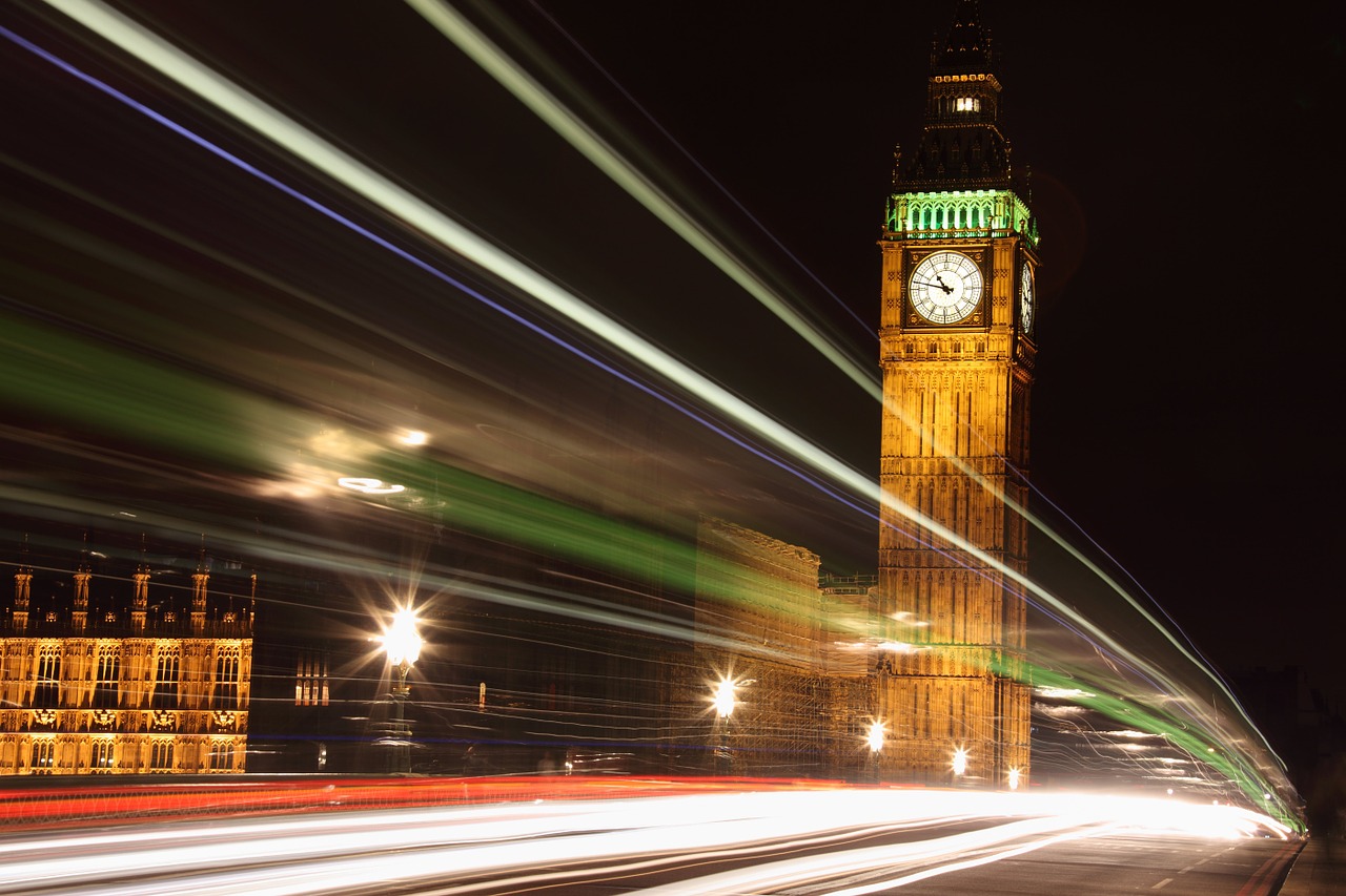 Image - architecture big ben british bus