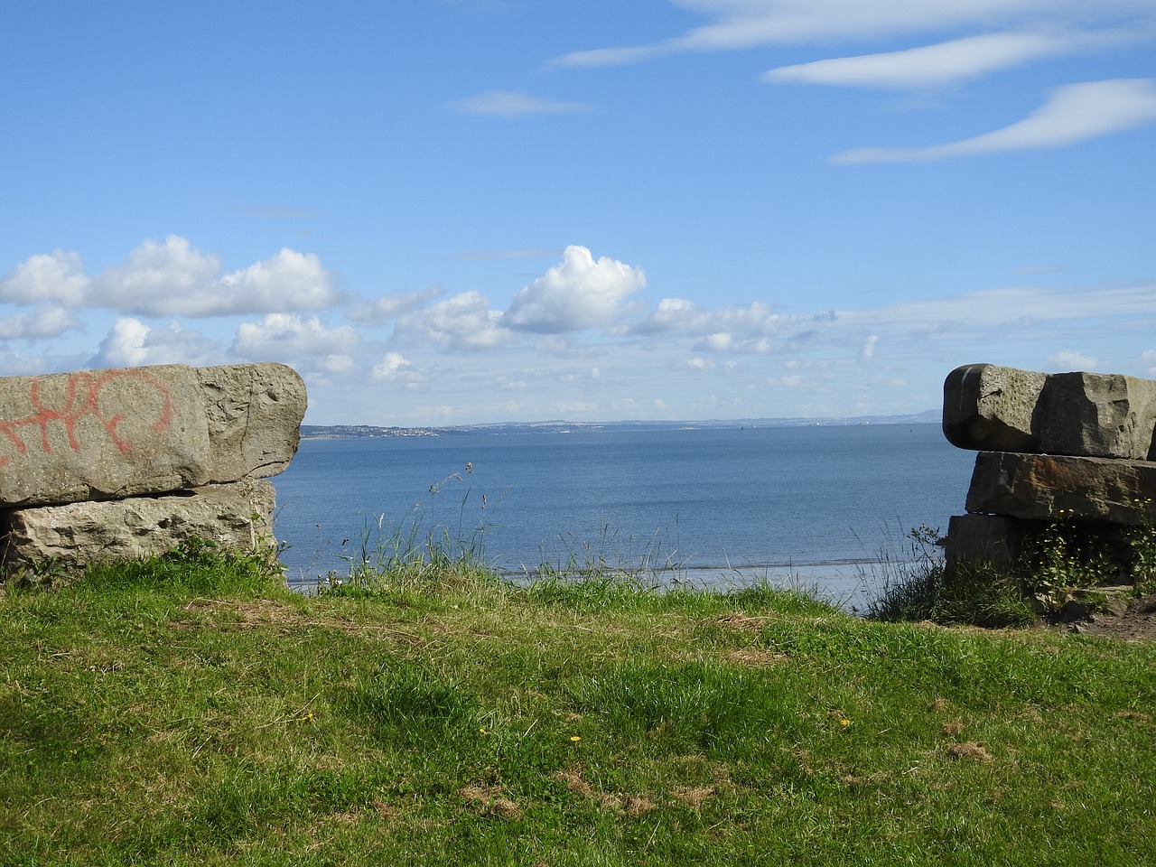 Image - sea view sky the coast scotland