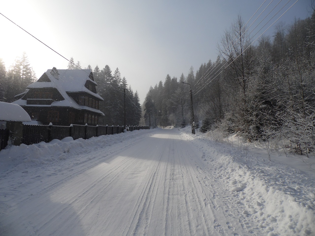 Image - wisla poland mountains winter