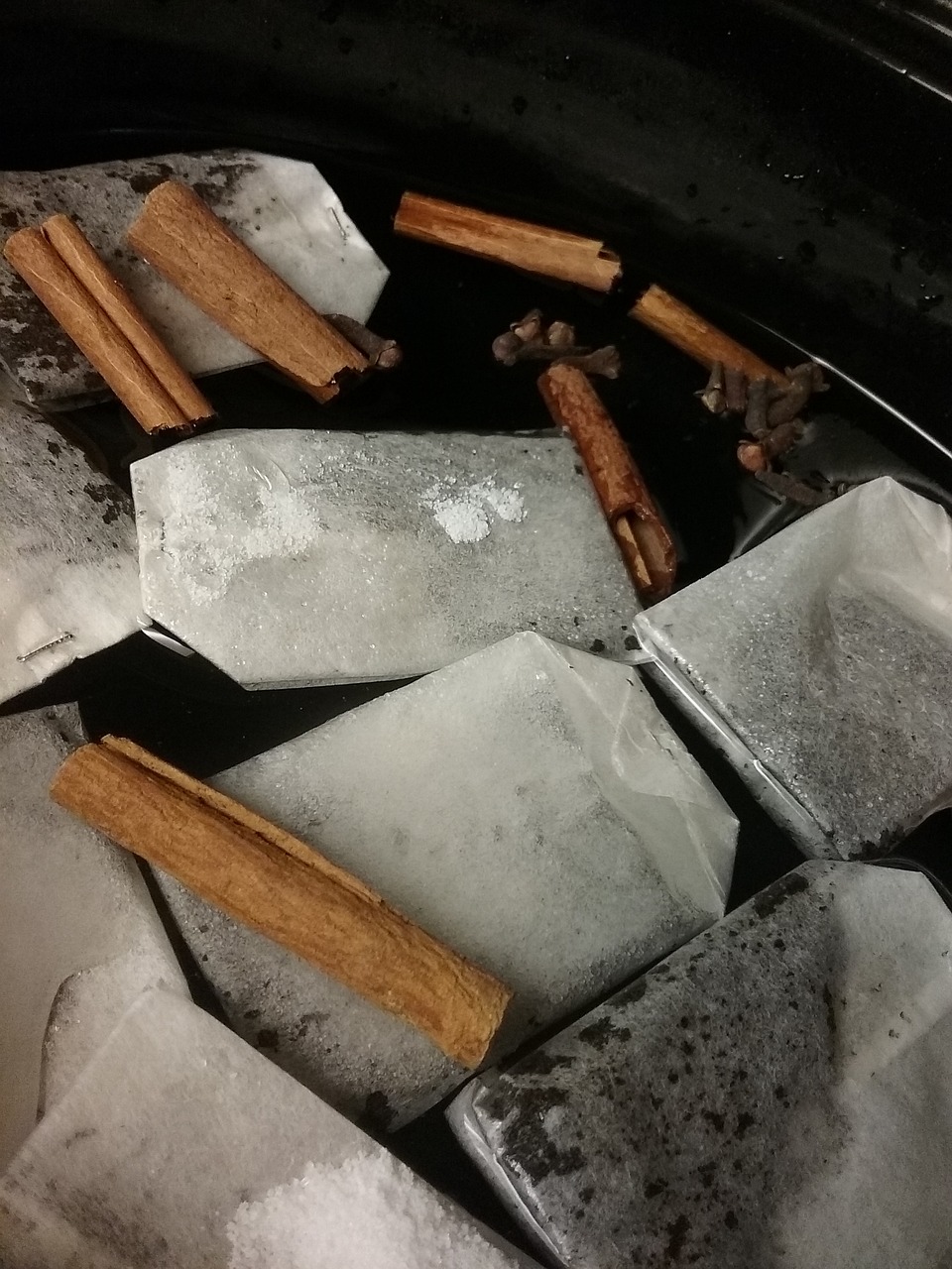 Image - tea bag teabag brew chai cinnamon