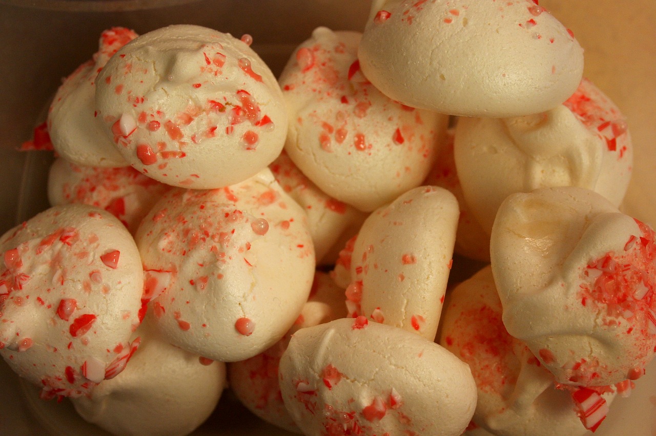 Image - meringue cookie sweet candy cane