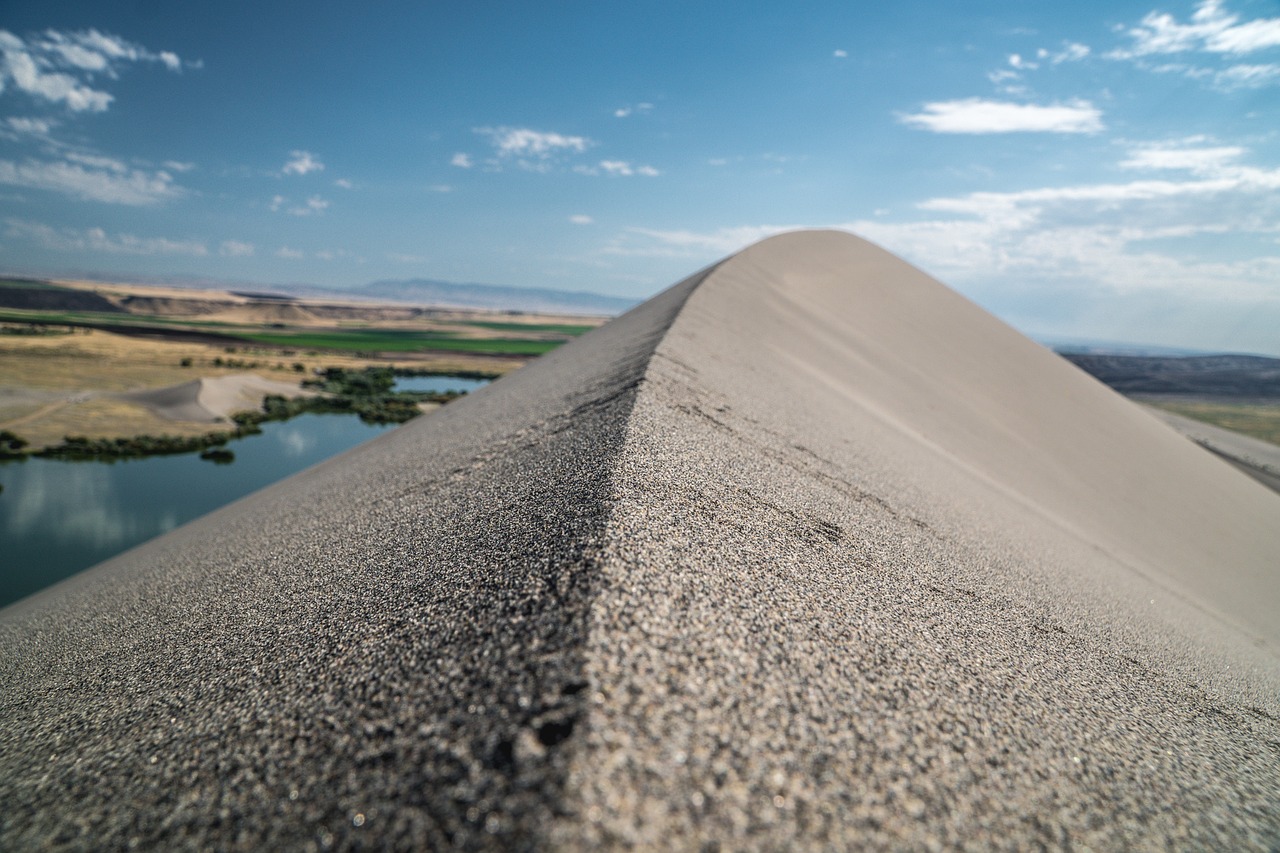 Image - sand sand dunes bruneau water