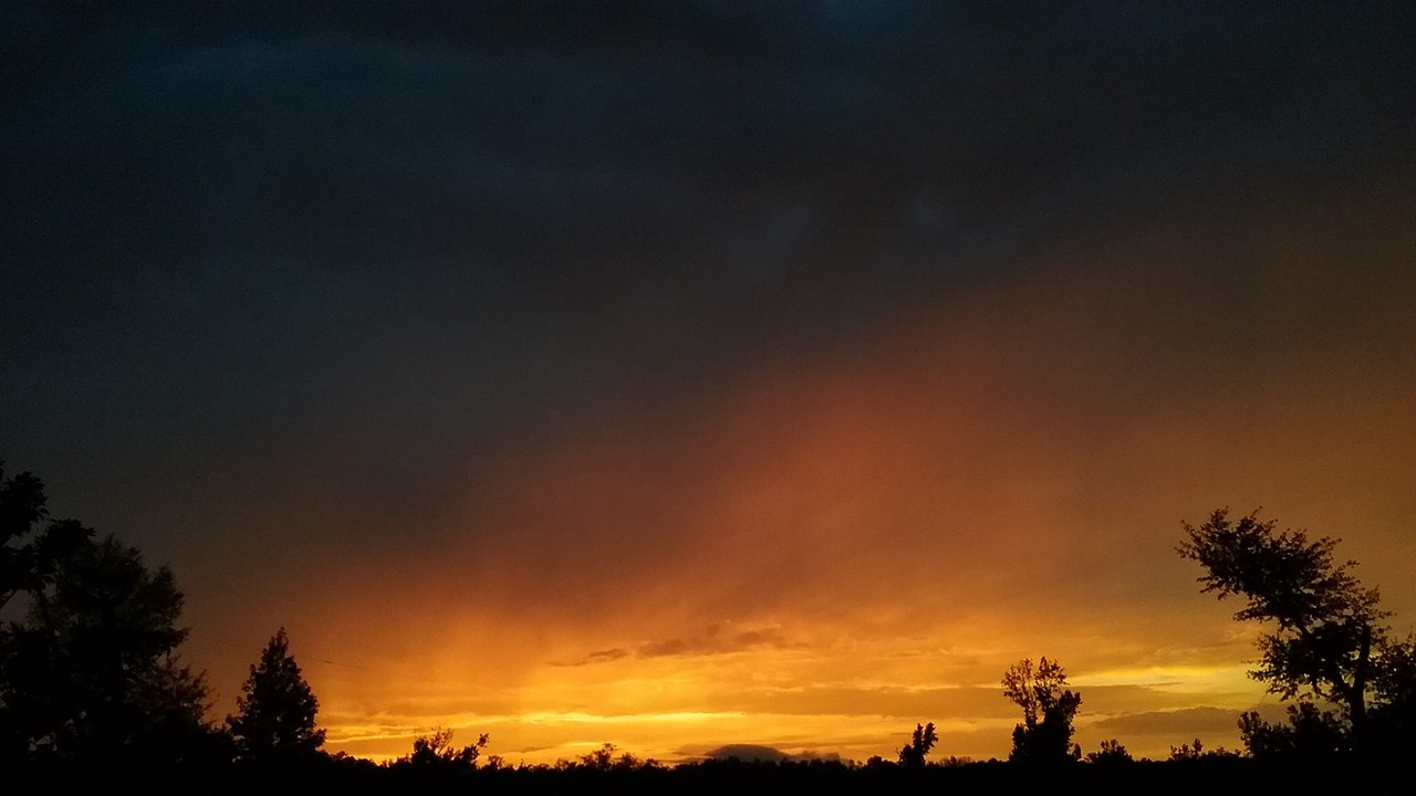 Image - thunderstorm sunset georgia