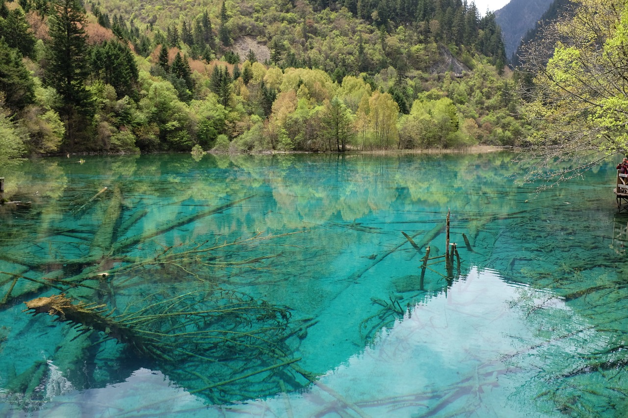 Image - jiuzhaigou lake sichuan china