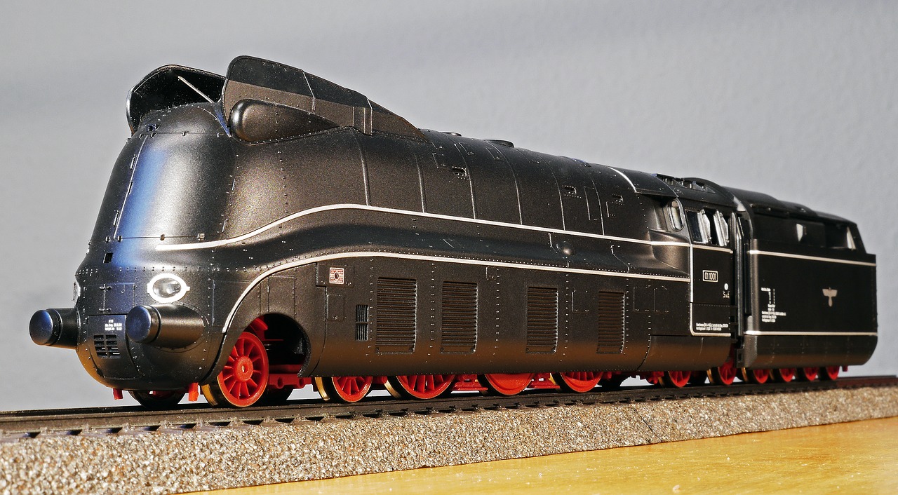 Image - steam locomotive model current line