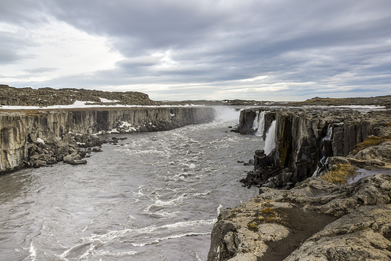 Image - waterfalls mountains beautiful