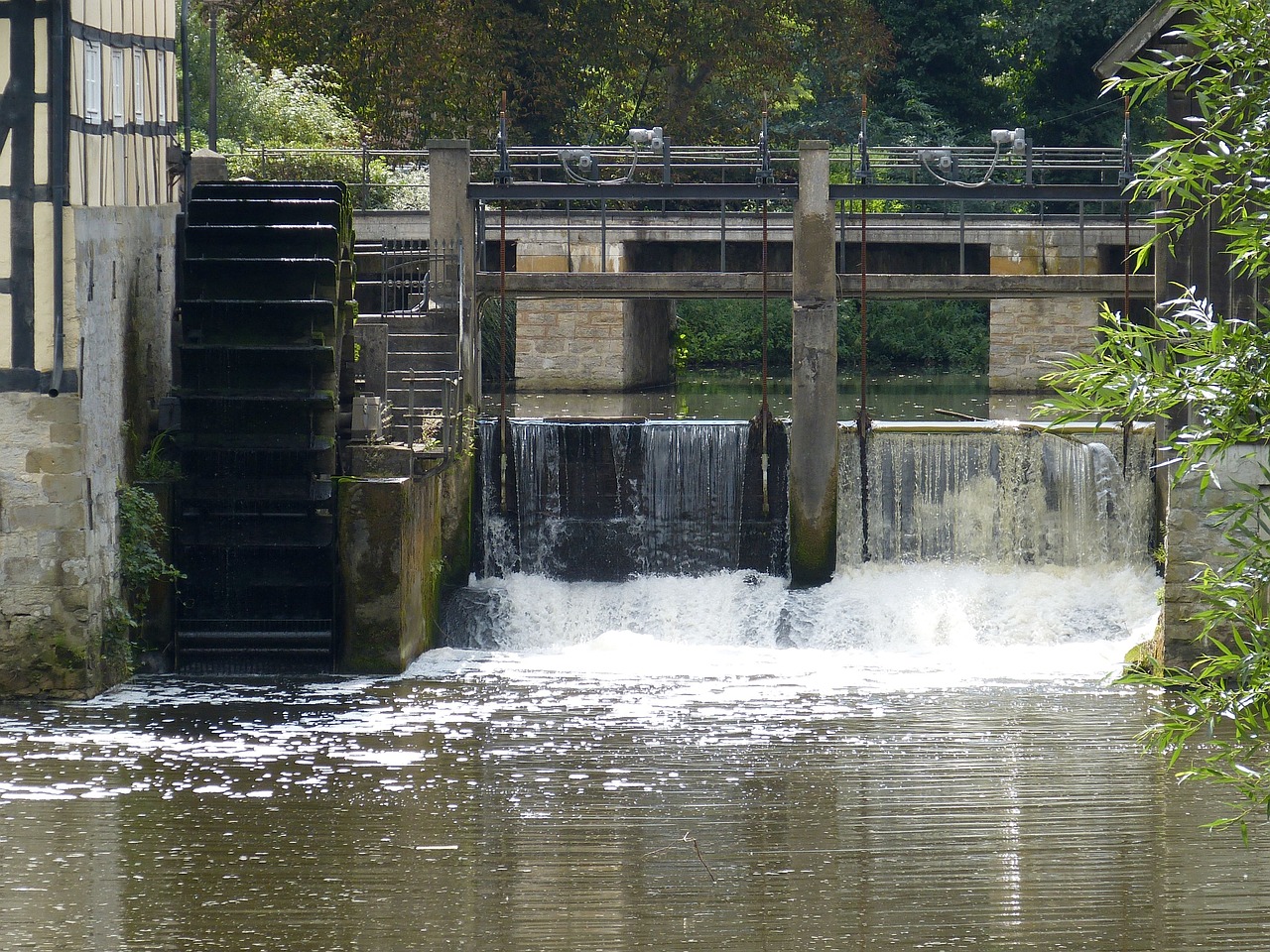 Image - mill water mill waterwheel