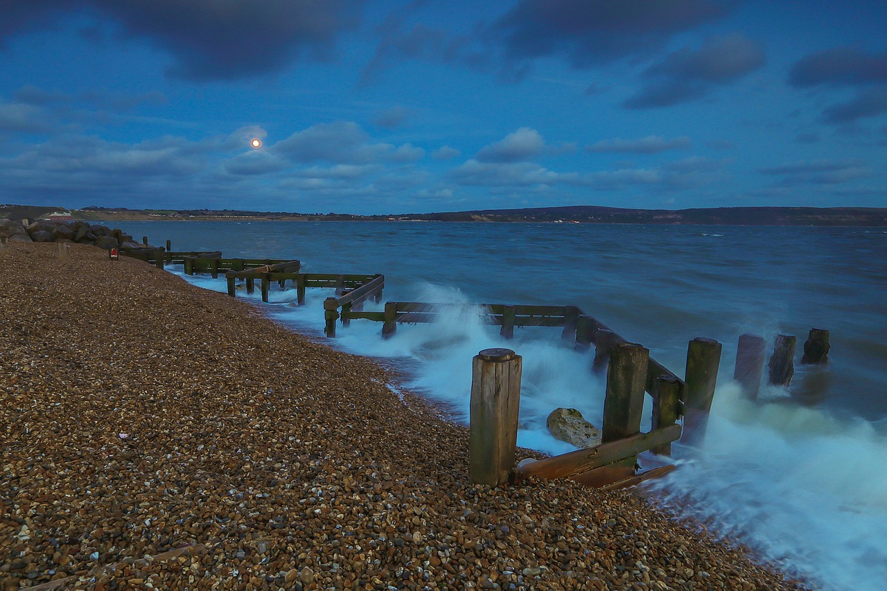 Image - ocean breakwaters month coast