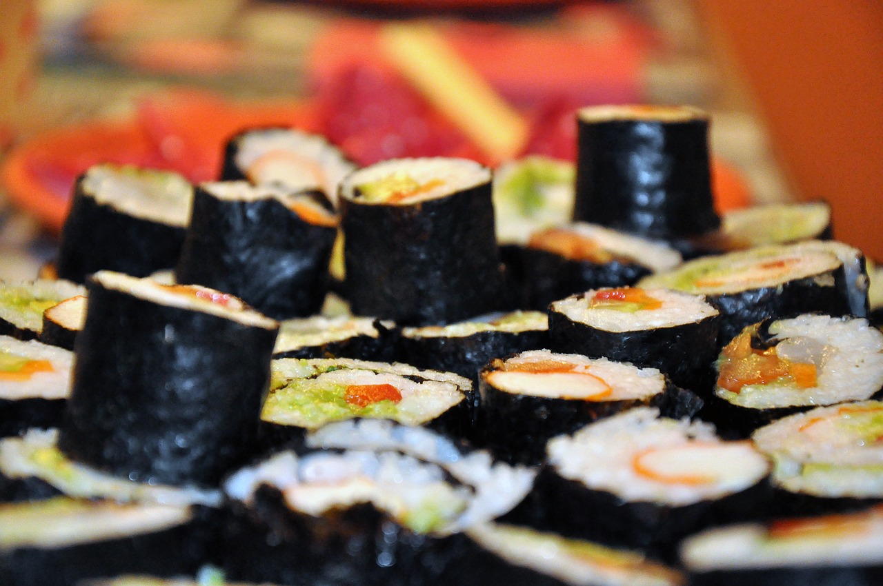 Image - sushi eat asia rice delicious