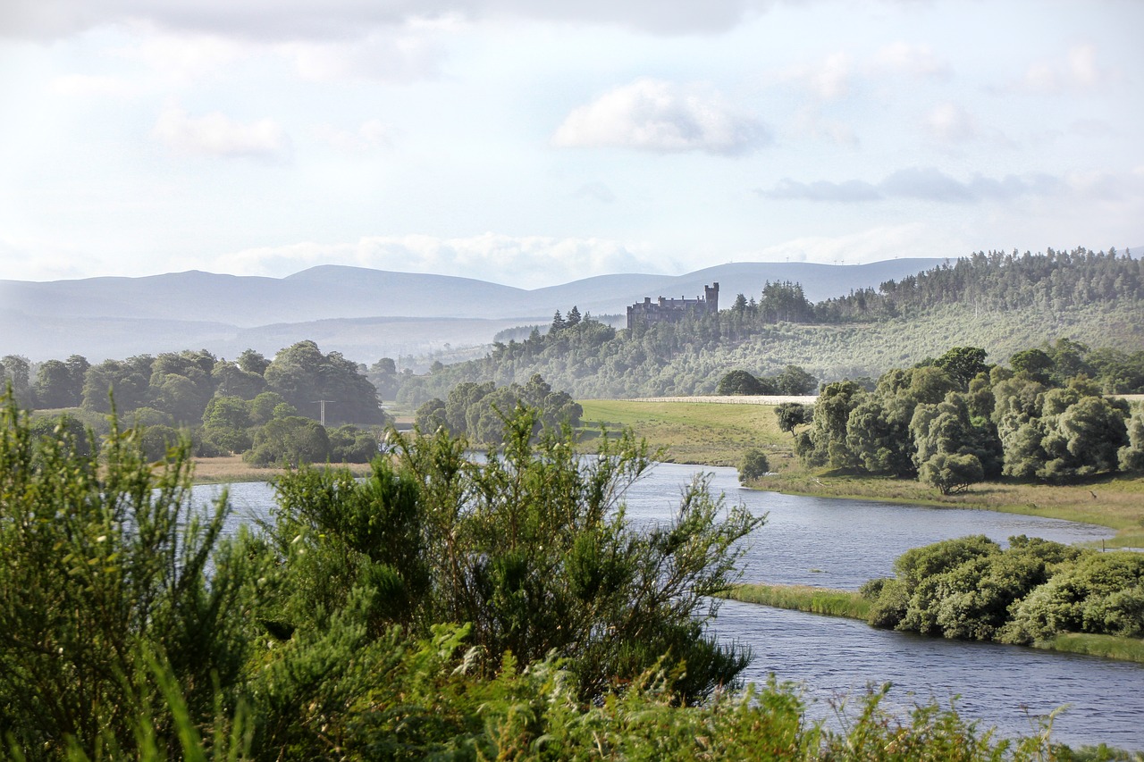 Image - scotland landscape clouds sky