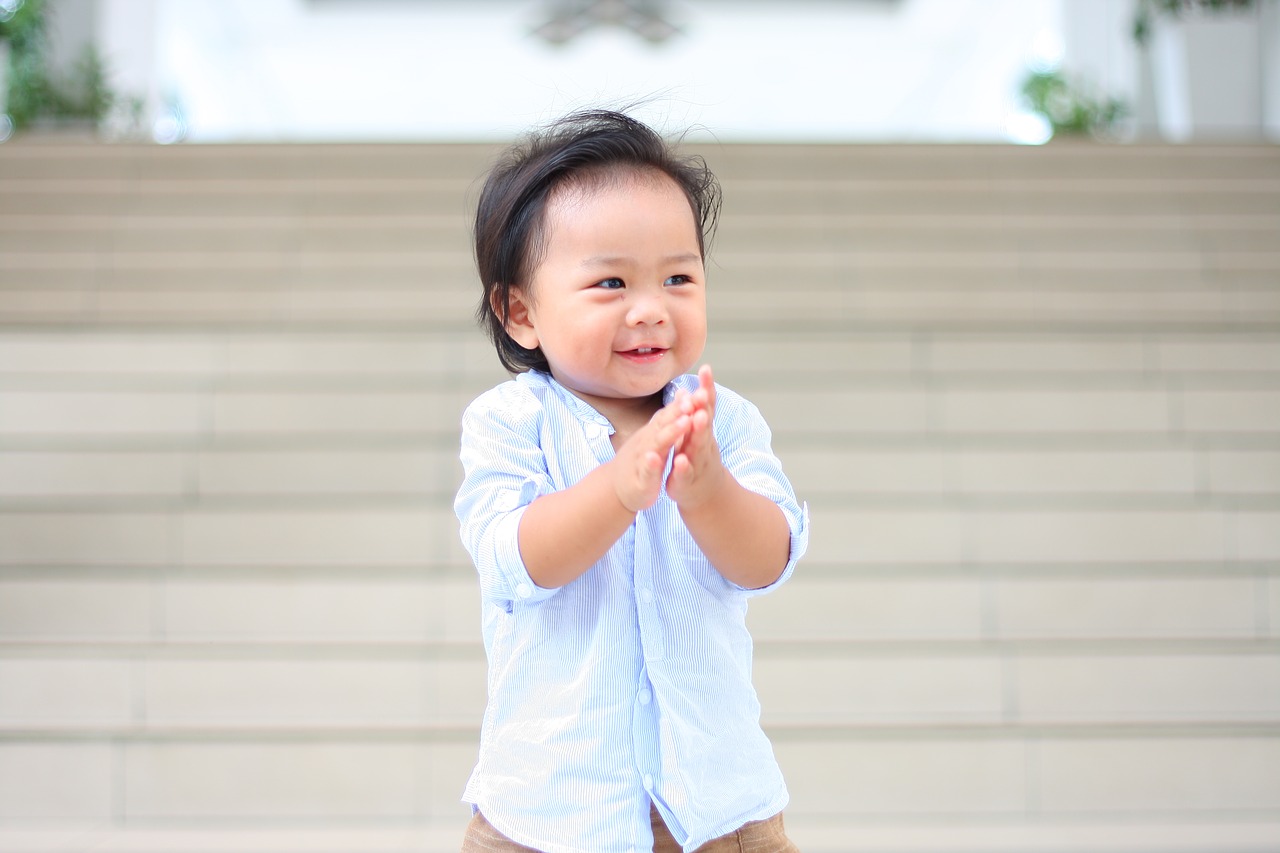 Image - baby happy birthday clap clapping